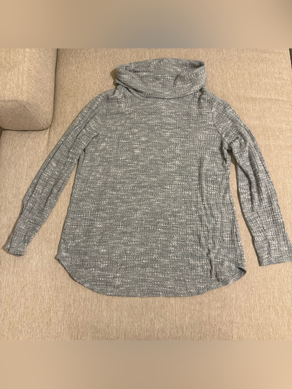 Sonoma Heather Green turtle Neck Sweater